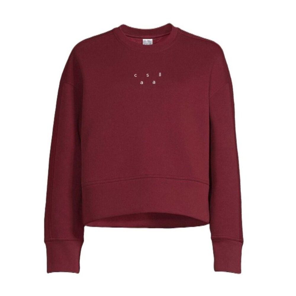 Casall Womens/Ladies Crew Neck Boxy Top / Red